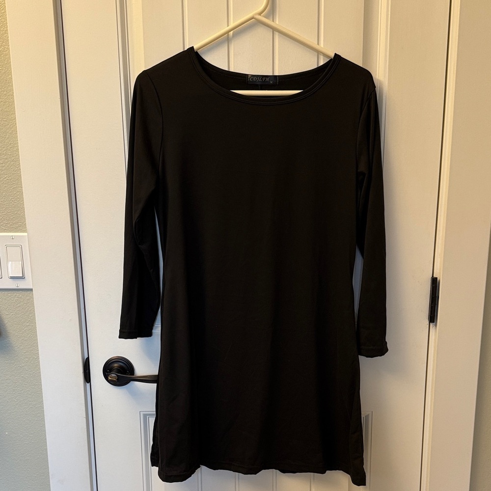 Black Long Sleeve Tunic